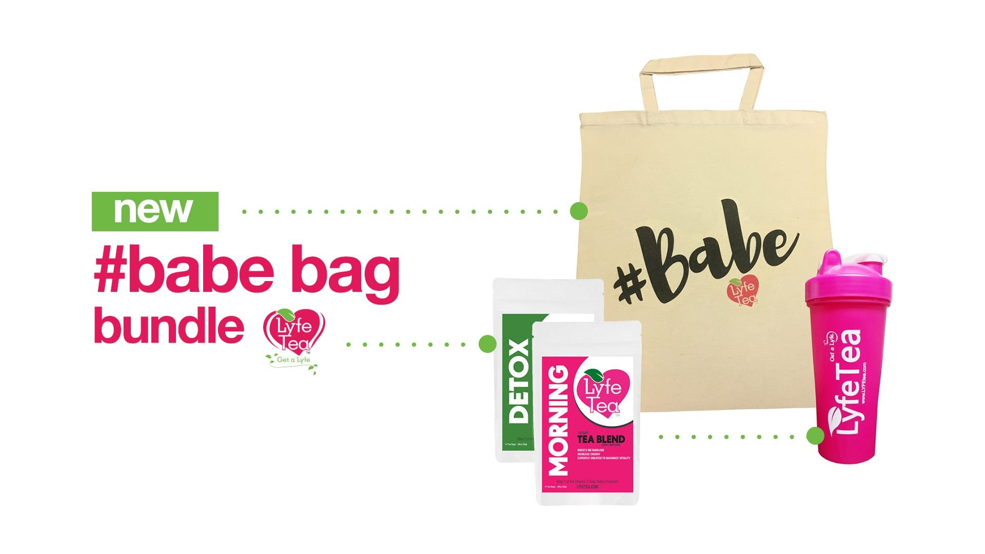 New Lyfe Te Babe Bag Bundle